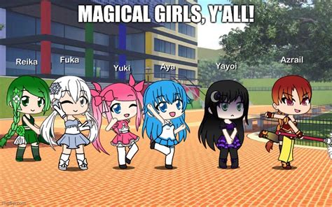 Magical girl website meme